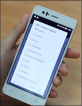 Как установить мелодию звонка на BQ
