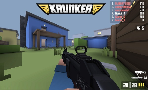 Стратегия Krunker.io