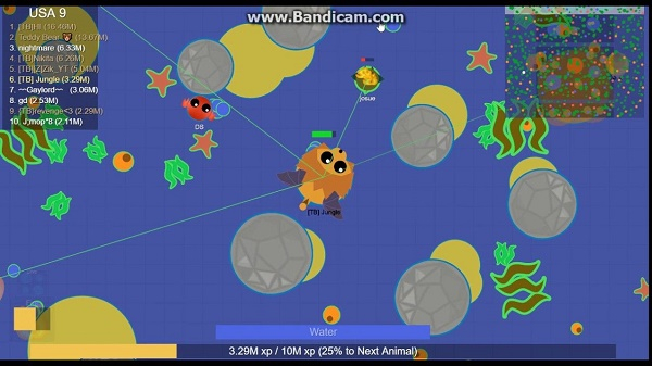 Mope.io с массой 2000000000000 читов