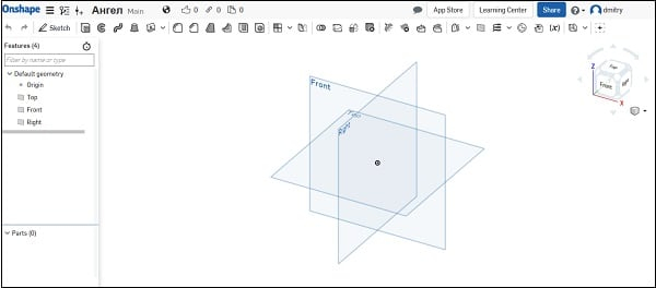 3D онлайн компас