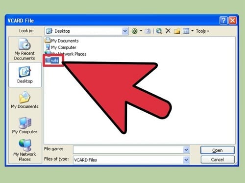 Как открыть файл VCF на компьютере